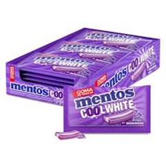 GOMA COOL WHITE BLUERASP 15X8,5G MENTOS