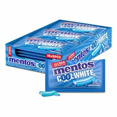 GOMA COOL WHITE FRESHMIN 15X8,5G MENTOS