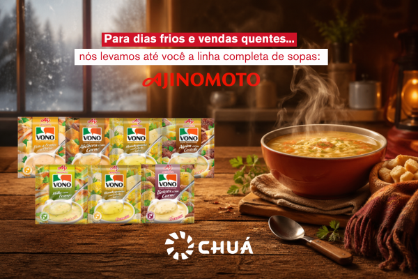 AJINOMOTO SOPAS E CALDOS